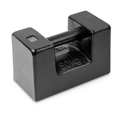 Kern Sohn OIML Class M2 Rectangular Block Test Weight 50 kg:Balanzas y