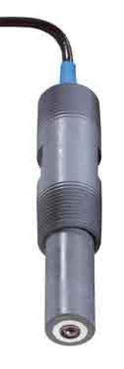 Cole-Parmer pH Electrode Flat PT100 Temperature Sensor CPVC Body