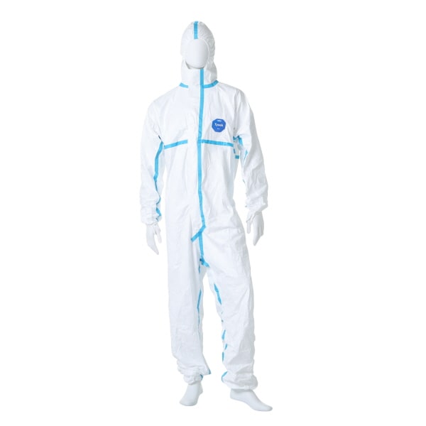 DuPont&trade;&nbsp;Tyvek&trade; 600 Coverall with Hood, Elastic Ankles, Thumbloops