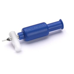 Instech&nbsp;22ga single channel Plastic Swivel (blue), luer inlet, sterile