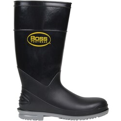 PIP 16 in. Black Polyblend Steel Toe and Shank Boot:Personal Protective