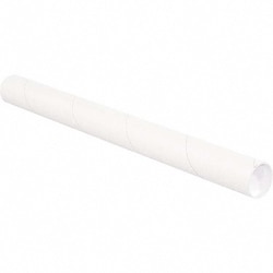 MSC&nbsp;2-1/2X20 Wht Mailing Tube W/Cap