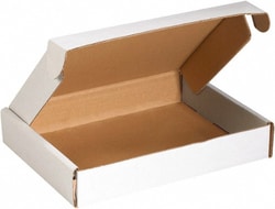 MSC 22X18X2-3/4 Wht Deluxe Literature Mailer