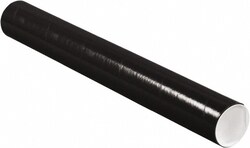 MSC 3X24 Blk Mailing Tube W/Cap, Quantity: Each of 1