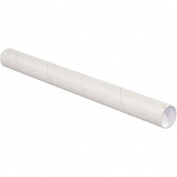 MSC Made in USA P2530W 2-1/2" Diam x 30" Long Round White Mailing Tubes