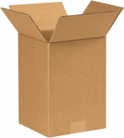 MSC 7710 7" Wide x 7" Long x 10" High Rectangle Corrugated Shipping Box