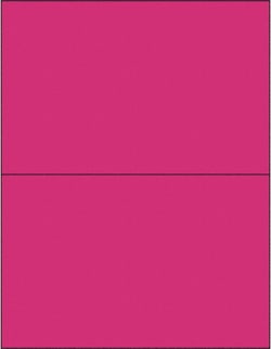 MSC Tape Logic LL415PK Pack of (200), 8-1/2" x 8-1/2" Fluorescent Pink