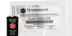 Drummond Pipet-Aid Series Pipet Controller Accessory, Ni-MH Rechargeable Battery NiMH battery; 9V | Buy Online | Drummond&trade; | Fisher Scientific