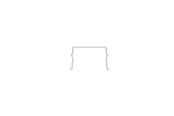 Waters Corp&nbsp;Column Retainer Rod, 2/pk