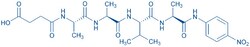 Bachem Suc-Ala-Ala-Val-Ala-pNA, Quantity: Each of 1