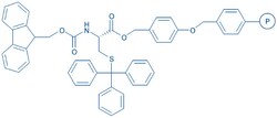 Bachem Fmoc-Cys(Trt)-4-alkoxybenzyl alcohol resin, Quantity: Each of 1