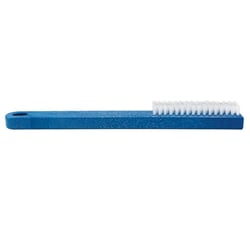 Medicus Health&nbsp;Reusable Flat Cleaning Brushes for Surgical Instruments, Extra Rigid Bristles, Blue