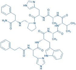 Bachem Deamino-Phe-His-Trp-Ala-Val-D-Ala-His-D-Pro-psi(CH2NH)Phe-NH2, Quantity: