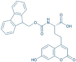Bachem Fmoc-4-(7-hydroxycoumarin-4-yl)-Abu-OH, Quantity: Each of 1