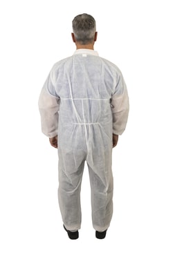 MEDICOM Safewear PP Collared Coveralls, Zip 4X-Large | Buy Online | MEDICOM | Fisher Scientific