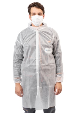 MEDICOM Safewear PP Gown 25 g/m2, Snap Small | Buy Online | MEDICOM | Fisher Scientific