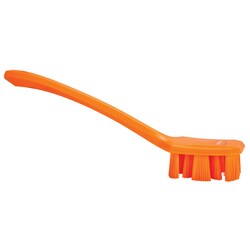 Vikan UST Long Handle Scrubbing Brush Orange | Buy Online | Vikan&trade; | Fisher Scientific