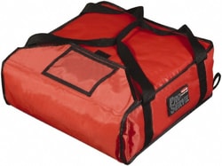 MSC Rubbermaid FG9F3500RED Square, Red Nylon & Polyester Delivery Bag 5.2