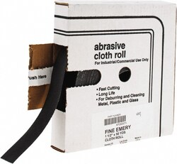 MSC Value Collection BD-KP28307 1-1/2" x 50 Yd 150 Grit Emery Shop Roll