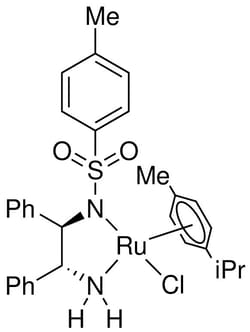 Strem, An Ascensus Company CAS# 192139-92-7. 1g. Chloro{[(1R,2R)-(-)-2-amino-1,2-diphenylethyl](4-toluenesulfonyl)amido}(p-cymene)ruthenium(II),
