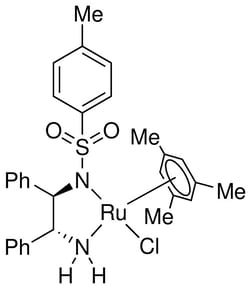 Strem, An Ascensus Company CAS# 174813-82-2. 1g. Chloro{[(1R,2R)-(-)-2-amino-1,2-diphenylethyl](4-toluenesulfonyl)amido}(mesitylene)ruthenium(II),
