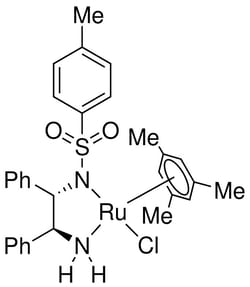 Strem, An Ascensus Company CAS# 174813-81-1. 1g. Chloro{[(1S,2S)-(+)-2-amino-1,2-diphenylethyl](4-toluenesulfonyl)amido}(mesitylene)ruthenium(II),