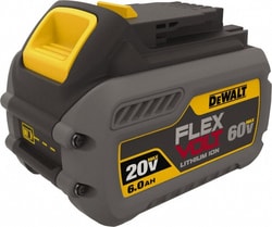 MSC DeWALT DCB606 60 Volt Lithium-Ion Power Tool Battery 6 Ahr Capacity,