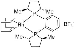 Strem, An Ascensus Company CAS# 205064-10-4. 100mg. (+)-1,2-Bis((2S,5S)-2,5-dimethylphospholano)benzene(1,5-cyclooctadiene)rhodium(I)