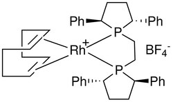 Strem, An Ascensus Company CAS# 528565-84-6. 500mg. (-)-1,2-Bis((2R,5R)-2,5-diphenylphospholano)ethane(1,5-cyclooctadiene)rhodium(I)