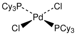 Strem, An Ascensus Company CAS# 29934-17-6. 1g. trans-Dichlorobis(tricyclohexylphosphine)palladium(II), 99%. MFCD00191830