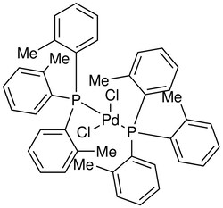 Strem, An Ascensus Company&nbsp;CAS# 40691-33-6. 1g. trans-Dichlorobis(tri-o-tolylphosphine)palladium(II), min. 95%. MFCD00274659
