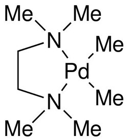 Strem, An Ascensus Company CAS# 113822-11-0. 1g. cis-Dimethyl(N,N,N',N'-tetramethylethylenediamine)palladium(II),