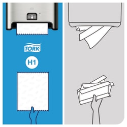 Tork Matic Paper Towel Roll Dispenser with Intuition Sensor Stainless Steel H1 Chrome | Buy Online | Tork | Fisher Scientific