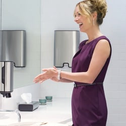 Tork Facial Tissue Dispenser F1 Silver | Buy Online | Tork | Fisher Scientific