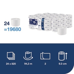 Tork OptiServe Coreless Toilet Paper T7 White | Buy Online | Tork | Fisher Scientific