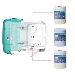 Tork Reflex Centrefeed Dispenser M4:Facility Safety and Maintenance:Cleaning
