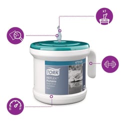 Tork Reflex Centrefeed Paper Towel and Dispenser M4 Mobile | Buy Online | Tork | Fisher Scientific