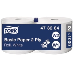 Tork&nbsp;Basic Wiping Paper Roll W2