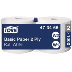 Tork Basic Wiping Paper Roll W2 23 cm | Buy Online | Tork | Fisher Scientific