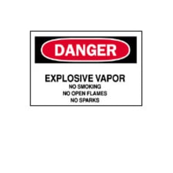 Brady™ Paper Cardstock Tag: DANGER DO NOT OPERATE PRODUCTION DEPARTMENT SIGNED BY: DATE: