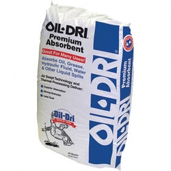 MSC Oil-Dri I05040-G50 40 Qt Bag Clay Granular Absorbent Universal Use,