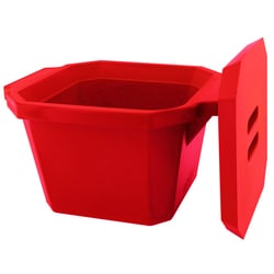 Research Products International Corp Magic Touch 2 Ice Bucket, Red, 4L