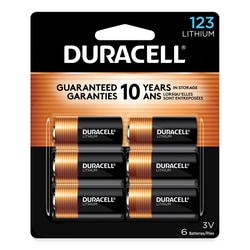Essendant&nbsp;BATTERYDURACELL 123 6BK