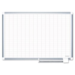 Essendant BOARDPLNR72X48 GRIDWH