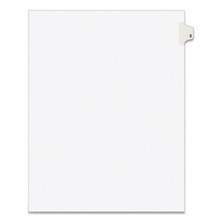 Essendant INDEXLTRSIDE225/PKWHT