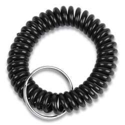 Essendant KEYCHAINWRSTCOIL12/PKBK