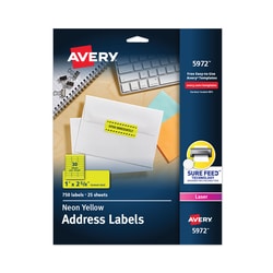 Essendant&nbsp;LABELLASR1X2-5/8FLYL
