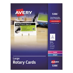 Essendant&nbsp;CARDLSRRTRY3X53/SHWHT
