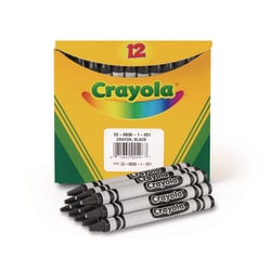 Essendant&nbsp;CRAYONALLBLK12/PK