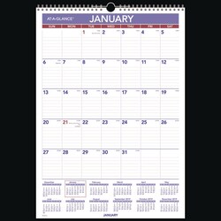 Essendant CALENDARLAMINATEDWALL